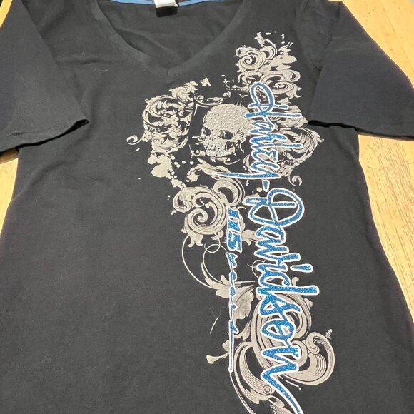 HARLEY DAVIDSON LADIES S/S T-SHIRTS SET OF 4 - Picture 3 of 13